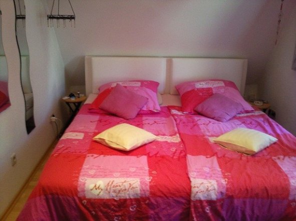 Schlafzimmer 'Mein Rosa Traum...'