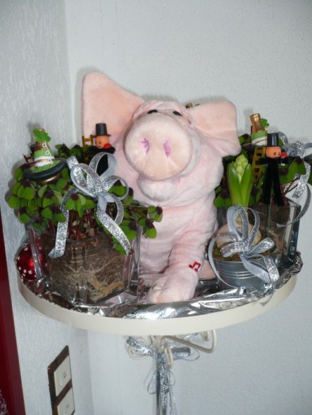 Weihnachtsdeko 'Weihnachten Ade Willkommen2011'