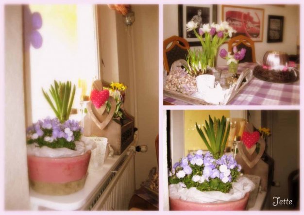 Wohnzimmer 'Frühling'