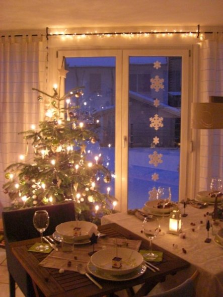 Weihnachtsdeko 'Heilig Abend ´10'