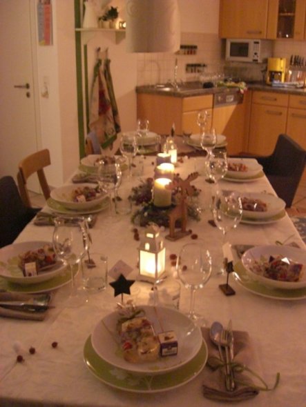 Weihnachtsdeko 'Heilig Abend ´10'