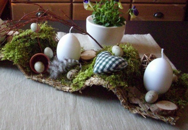 Osterdeko 'Frühlingserwachen/Ostern 2010'