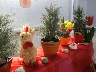 Osterdeko 'Ostern 2011'