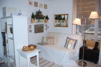 Skandinavisch 'Wohnzimmer-Ecke'