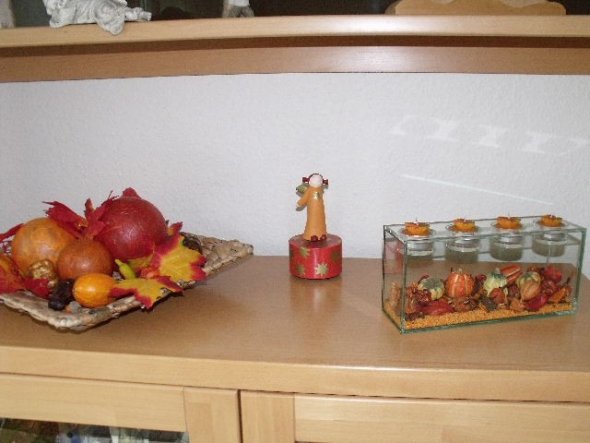 Wohnzimmer 'Wohnzimmer Herbstdeko'