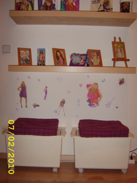 Kinderzimmer 'Hannah Montana'