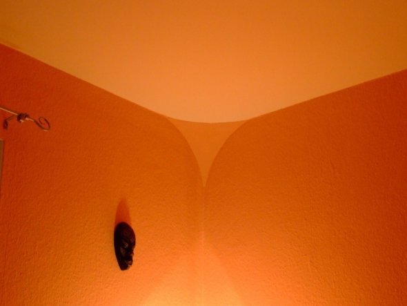 Ecke mit Raumrunder abgerundet