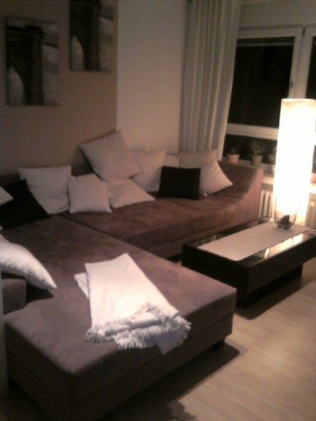 unser neues sofa