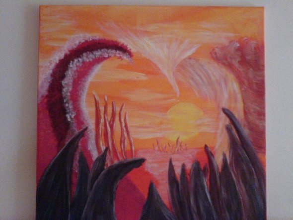 Acrylfarbe
