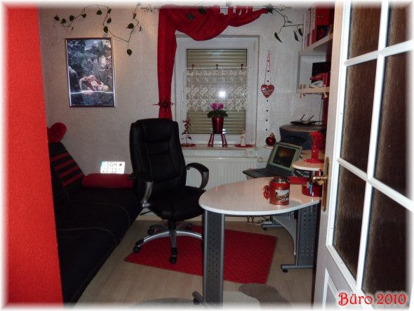 Arbeitszimmer / Büro 'mein Wohlfühl-Hobby-Computer-Zimmer'