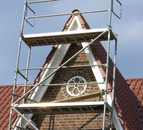 Fertig! der Klinkermeister hat unser Fenster super eingearbeitet :-) genau so wie wir uns das vorgestellt haben.