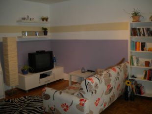 Sofa und TV Ecke