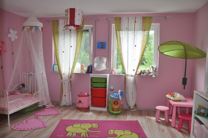 Kinderzimmer 'Kleinkindtraum in Rosa'