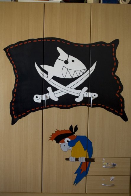 Kinderzimmer 'Piratenzimmer'