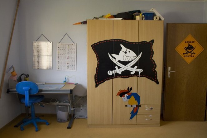 Kinderzimmer 'Piratenzimmer'