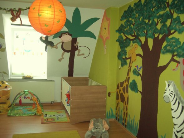 Kinderzimmer 'Dschungel- Kinderzimmer'