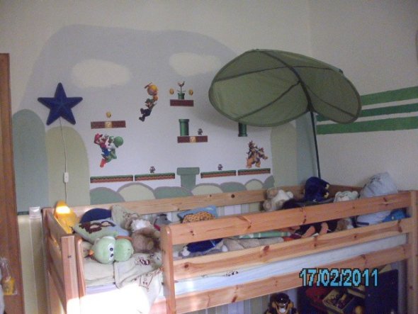 Kinderzimmer 'Kevin´s Mario zimmer'