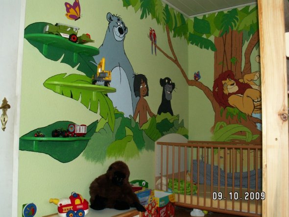 Kinderzimmer 'Dschungelzimmer'