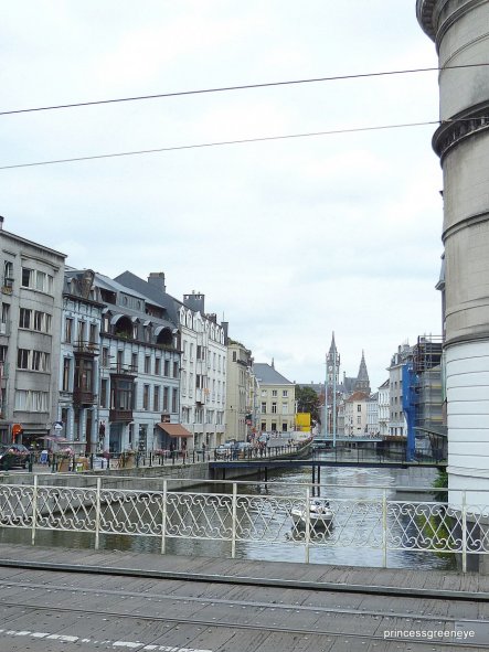 Auf der Rückfahrt aus Frankreich haben wir Pause in Gent gemacht.....