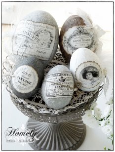 Shabby 'selbstgemachte Oster- und Frühlingsdeko ♥'