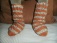 Diese Socken haben dank dem Muster eine optimale Passform - ganz ohne Ferse :)