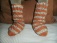 Diese Socken haben dank dem Muster eine optimale Passform - ganz ohne Ferse :)
