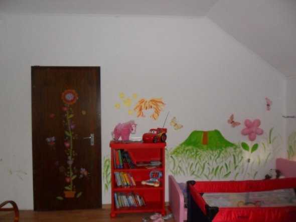 Kinderzimmer 'Kinderzimmer (Schlafzimmer Cars & Prinzessin Lillifee) '