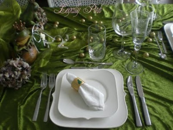 Deko '1. Hochzeitstag -Tischdeko'