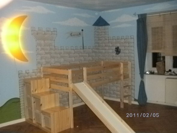 Kinderzimmer 'Ritterlandschaft'