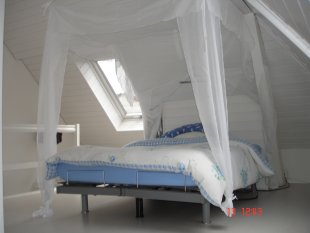 Mein Schlafzimmer im Dachstock