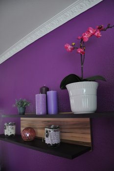 Unsere kleine "Purple Rain" Wohnung