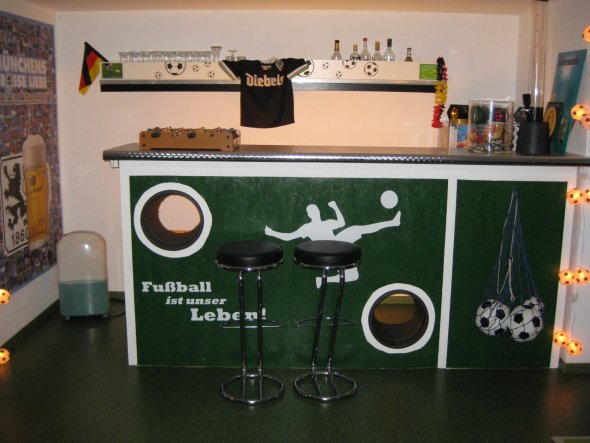 Hobbyraum 'Fußballkeller'