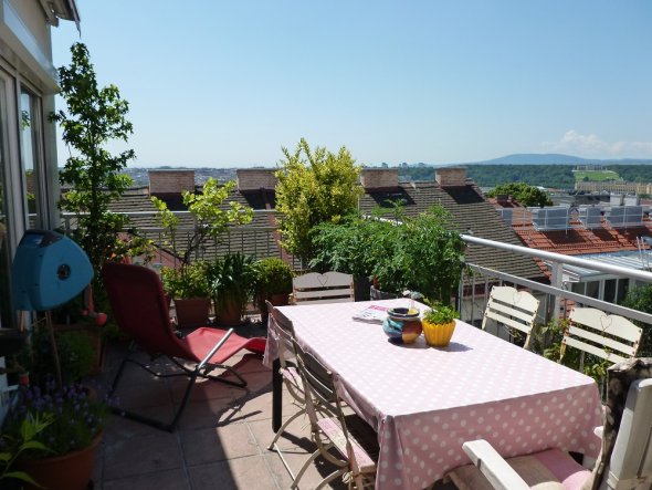 Terrasse / Balkon 'Zimmer mit Aussicht'