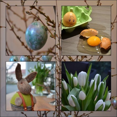 Bald ist Ostern.  Auf das bei den Vorbereitungen alles gut geht. :D