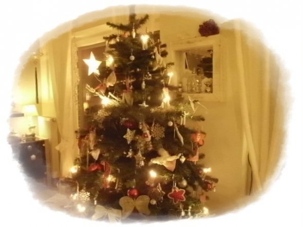 Weihnachtsdeko 'Unser Weihnachtsbaum 2012'