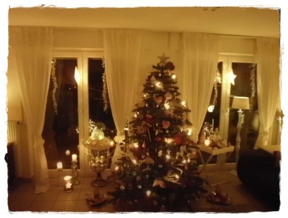 Weihnachtsdeko 'Unser Weihnachtsbaum 2012'