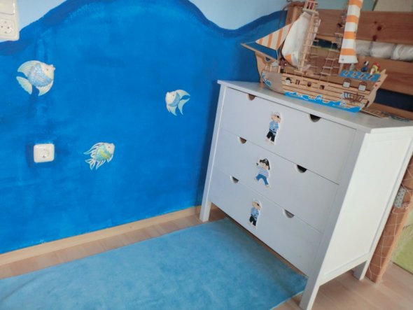 Kinderzimmer 'Piratenzimmer'