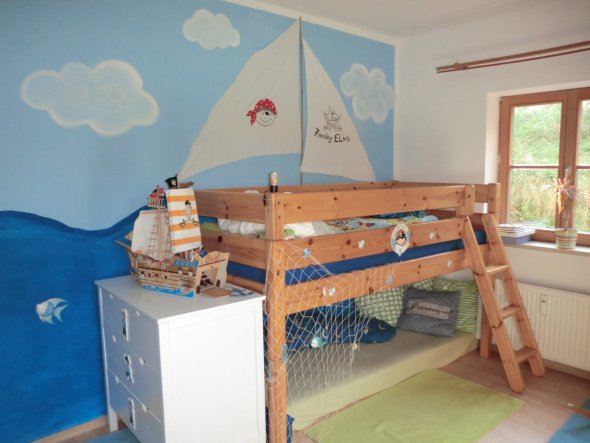 Kinderzimmer 'Piratenzimmer'