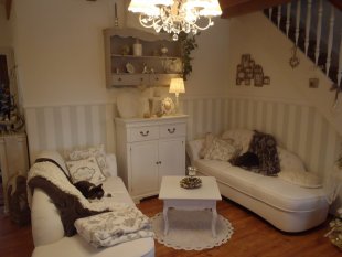 Shabby -  'Wohnzimmer alte Bilder'