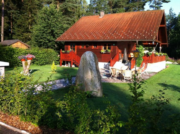 Wohnzimmer 'Blockhaus'