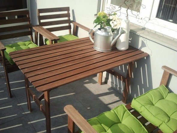 Terrasse / Balkon 'unser Riesenbalkon)))'