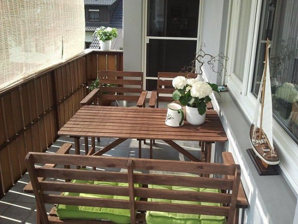 Terrasse / Balkon 'unser Riesenbalkon)))'