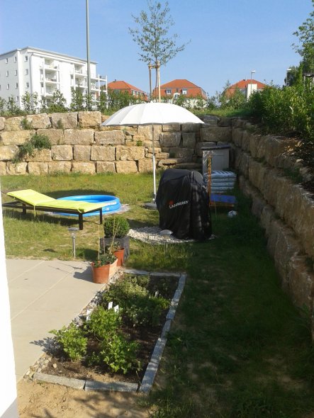 Terrasse / Balkon 'Endlich ist Sommer'