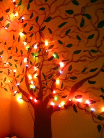 Leuchtender Baum:)