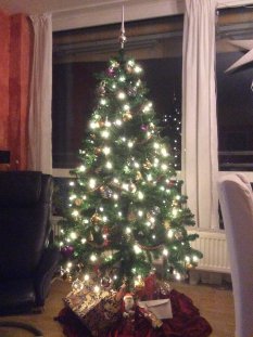 Weihnachts-Wohnzimmer