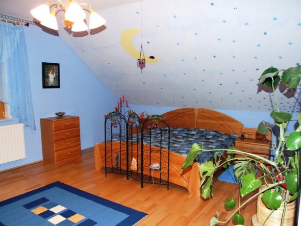 Schlafzimmer 'das blaue Zimmer'
