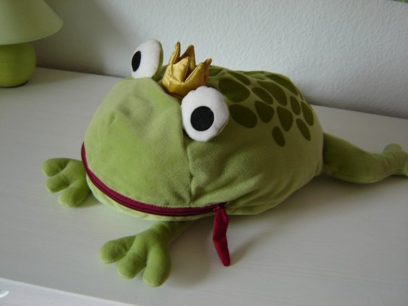 Darf in einem Prinzessinenzimmer nicht fehlen: Froschkönig