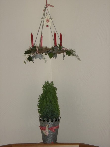 Weihnachtsdeko 'Weinachten 2009'