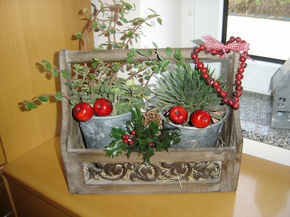 Weihnachtsdeko 'Weinachten 2009'