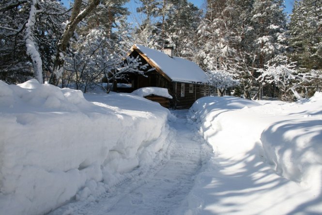 Hausfassade / Außenansichten 'Winter 2010'